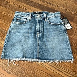 Hudson Jeans viper denim mini skirt size 26